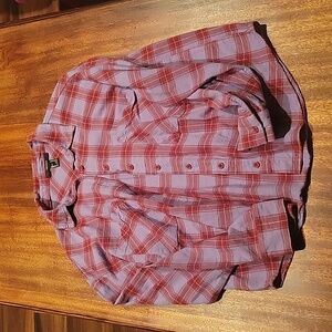 Womens size Medium- Flannel Forever 21 button down